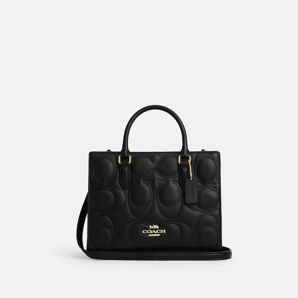 Coach Outlet Maggie Small Tote Bag In Signature Leather - Picture 3 of 3